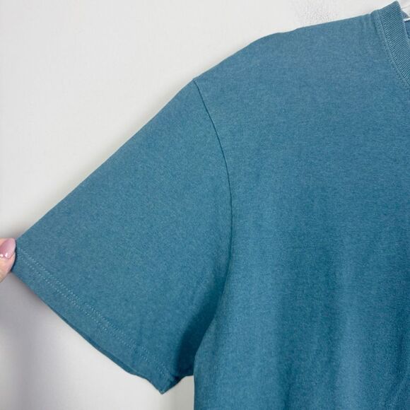 PATAGONIA | Relaxed Fit Teal Blue Short Sleeve Classic Tee Men’s Size Large - Picture 2 of 6